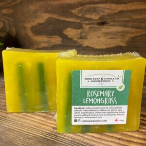 rosemary lemongrass glycerin soap