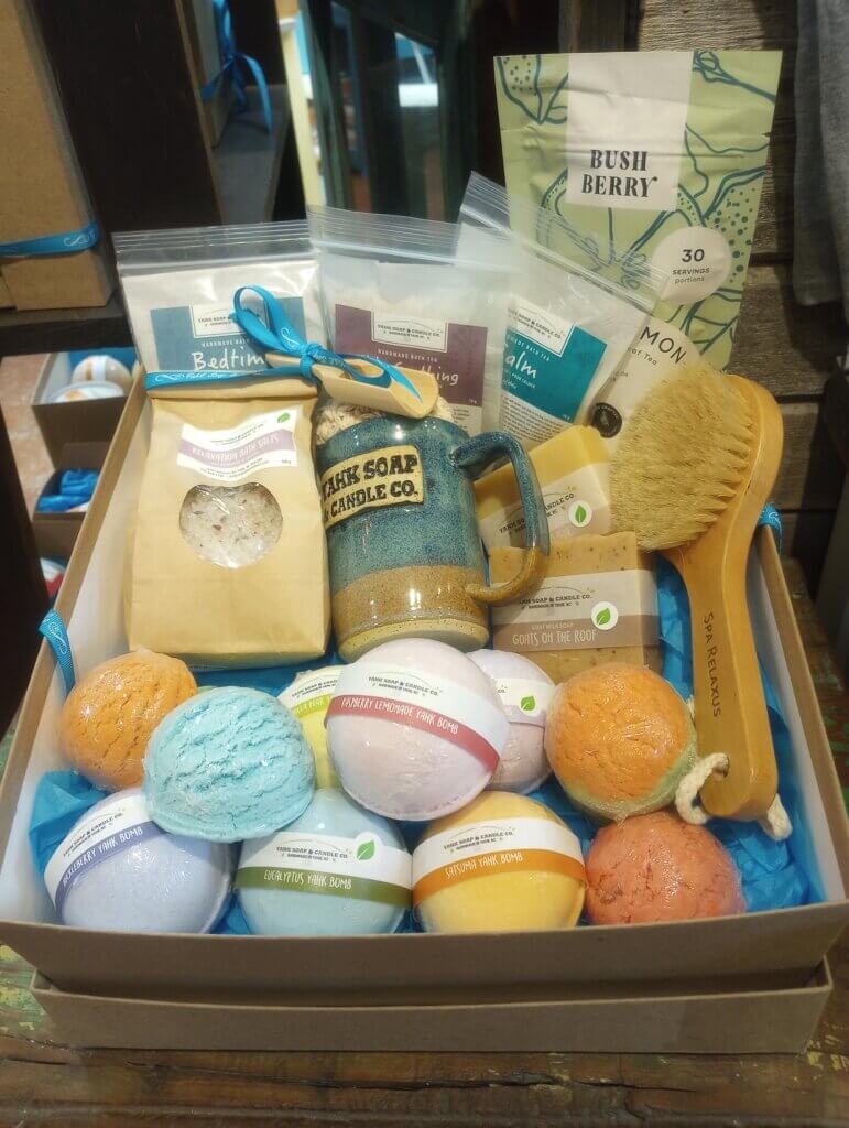 Bath Time Gift Box - Yahk Soap & Candle Company