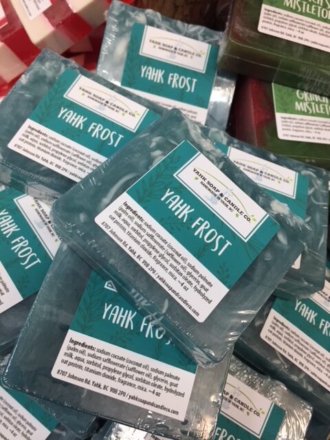 Yahk Frost Christmas Goat Milk Soap - Image 3