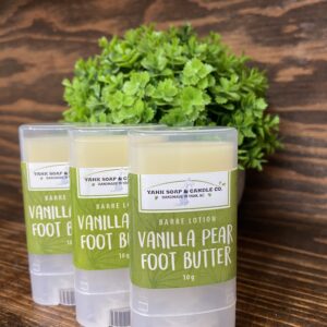 vanilla pear foot butter mini