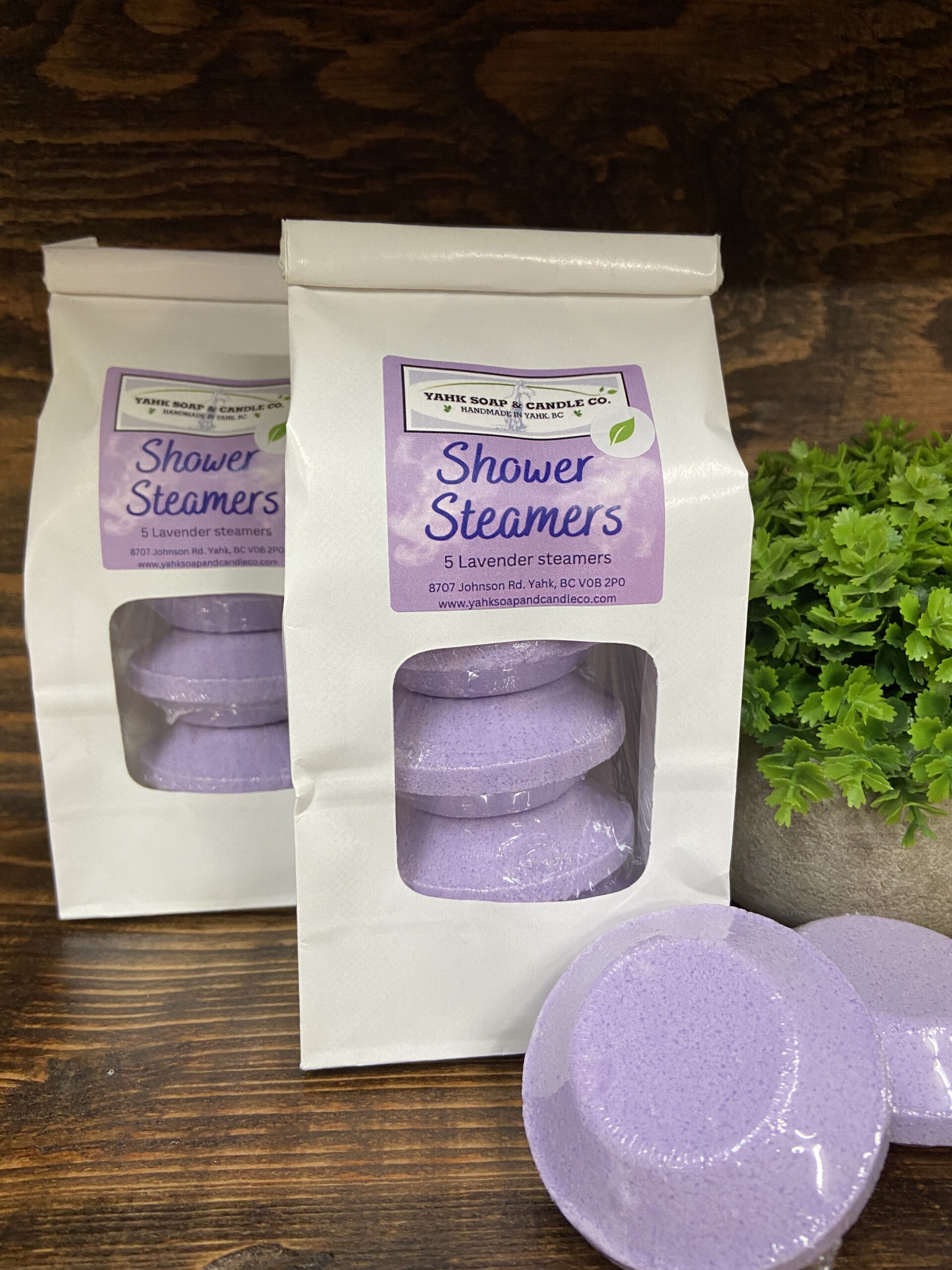 lavender shower steamers