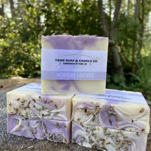 Mountain Lavender cold process soap with essential oil