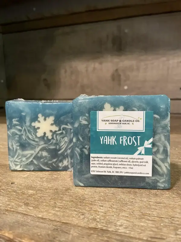 Yahk Frost Christmas Goat Milk Soap