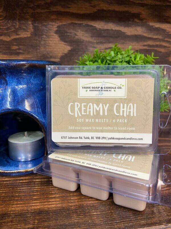 creamy chai soy wax melts