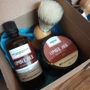 Lumber Jack Shaving Kit Gift Box