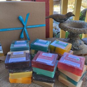 24 assorted glycerin soap gift box