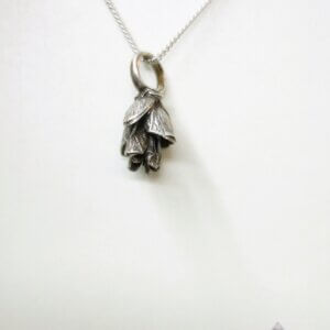 Silver Cedar Cone Necklace