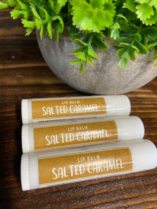 Caramel lip balm