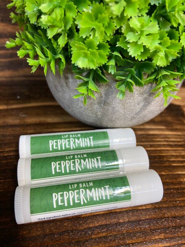 peppermint lip balm