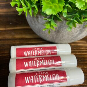 Watermelon lip balm