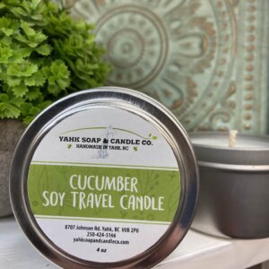 Cucumber soy candle