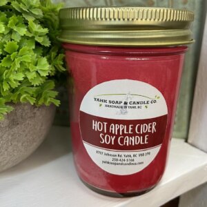 Apple cider soy candle
