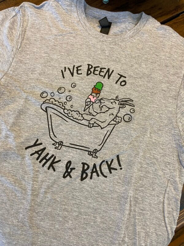 Yahk & Back tshirt