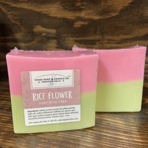 description of rice flower soap