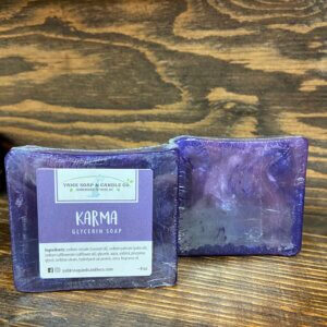 karma glycerin soap