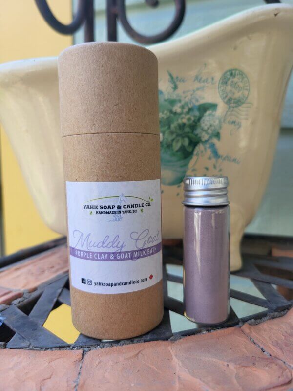 Muddy Goat Purple Clay and Goat Milk Bath
