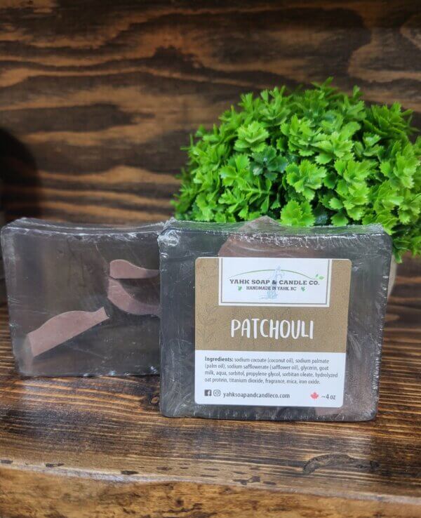 patchouli goat milk soap